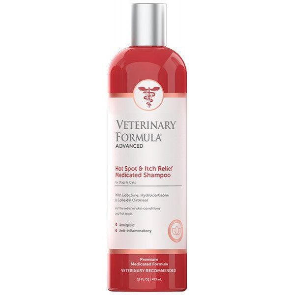 Veterinary Formula Шампунь  Advanced Hot Spot & Itch Relief Shampoo антиалергенний лікувальний для собак і котів 473 мл - зображення 1