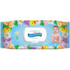 Вологі серветки дитячі SuperFresh Серветки вологі Baby chamomile з клапаном 72 шт