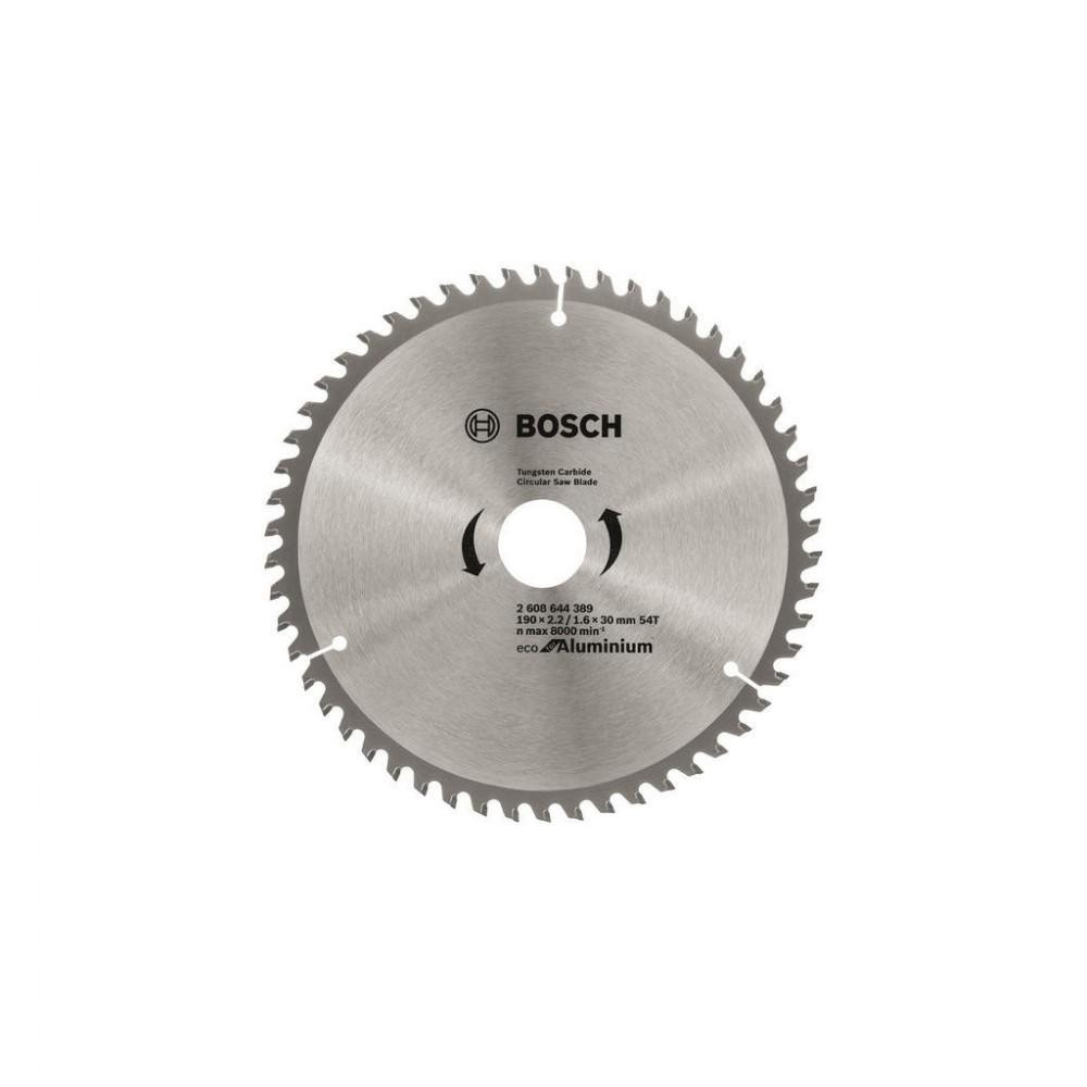 Bosch Eco for Aluminium 190x2.42/1.6x30мм 54TCG (2.608.644.389) - зображення 1