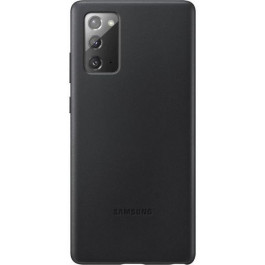   Samsung N980 Galaxy Notе 20 Leather Cover Black (EF-VN980LBEG)