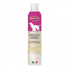   Inodorina Shampoo Mousse For Dogs and Cats Delicate Perfume Сухий шампунь для собак та котів з ніжним ароматом