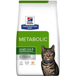   Hill's Prescription Diet Feline Metabolic Weight Management 3 кг (605940)