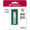 Transcend 8 GB SO-DIMM DDR4 2666 MHz (JM2666HSB-8G) - зображення 3