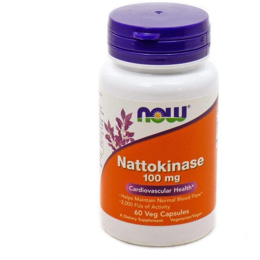 Now Наттокиназа Nattokinase 100 мг 60 капсул (03140) - зображення 1