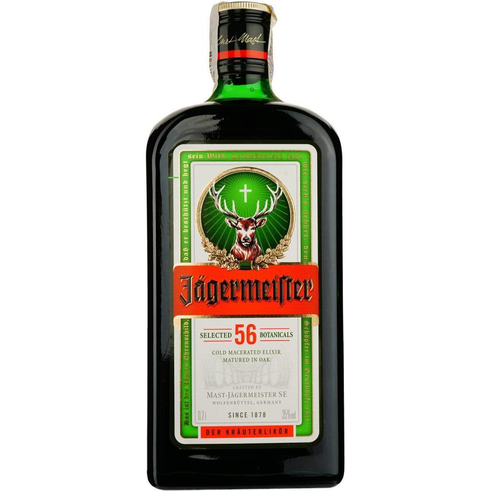 Jagermeister Ликер  0.7 л 35% (4067700015532) - зображення 1