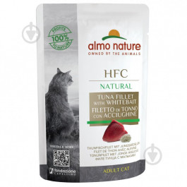   Almo Nature HFC Cat Natural Tuna With Whitebait 55 г (8001154126167)