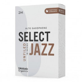   D'Addario Трости для альт саксофона RRS10ASX2M Select Jazz - Alto Sax Unfiled 2M - 10 Box