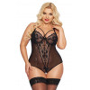 SoftLine Боді Amanda, black XL (5591189114) - зображення 1