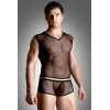 SoftLine Net set, shirt and thong, Black XL (5591460114) - зображення 1