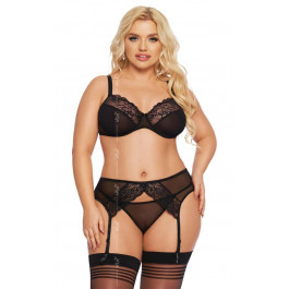   SoftLine SoftLine Комплект білизни Marella black 3XL (55911903110)