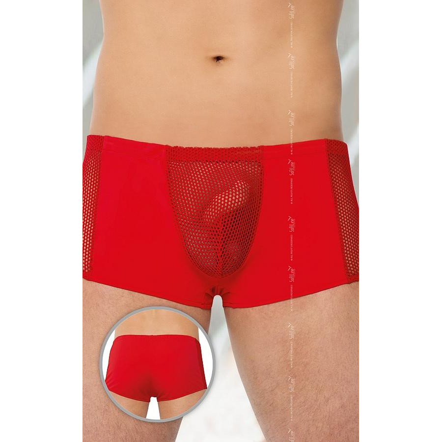 SoftLine SoftLine Чоловічі труси Thongs 4515, Червоні M (5591451532) - зображення 1