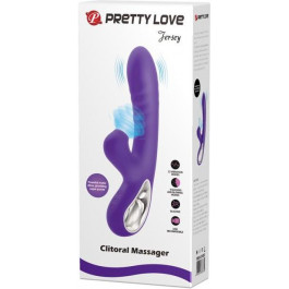   Pretty Love Jersey Clitoral Massager Purple (6603BI1147)