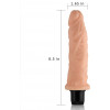 LoveToy Real Feel Cyberskin Vibrator Flesh 8,5" (6452LVTOY019) - зображення 3