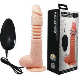   Baile Thunder Up Suction Base Vibrating Dildo Flesh (6603BW0471) (6959532319460)