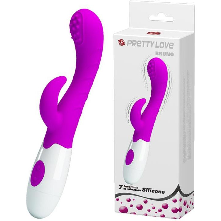 Pretty Love Bruno Vibrator Purple (603BI0384) - зображення 1