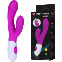   Baile Вибратор Andre Silicone Vibrator, 30 fun, 20,5х3 см (6603BI0198)