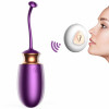 Boss Of Toys Vibrating Silicone Love Egg Purple, USB, 10 Function, Heating, Voice Control 62530063-00001 - зображення 2