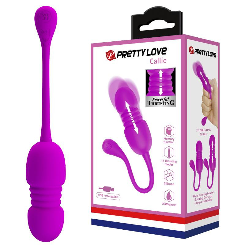 Pretty Love Callie Thrusting Stimulator Purple (6603BI1200) - зображення 1