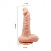 Baile Barbara Max Multi Speed Real Vibrator 147,5 cm Flesh (6603BW0253) - зображення 2