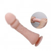 Baile The Big Penis Vibrating Dildo Suction Cup Flesh (6603BW0452) - зображення 10