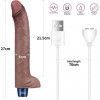 LoveToy Real Softee Rechargeable Silicone Vibrating Dildo 11" (6452LVTOY1005) - зображення 3