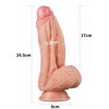 LoveToy Dual Layered Platinum Silicone Cock Flesh 10" (6452LVTOY790) - зображення 2