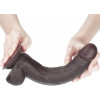 LoveToy 9.5'' Sliding-Skin Dildo Coffee (6452LVTOY462) - зображення 6