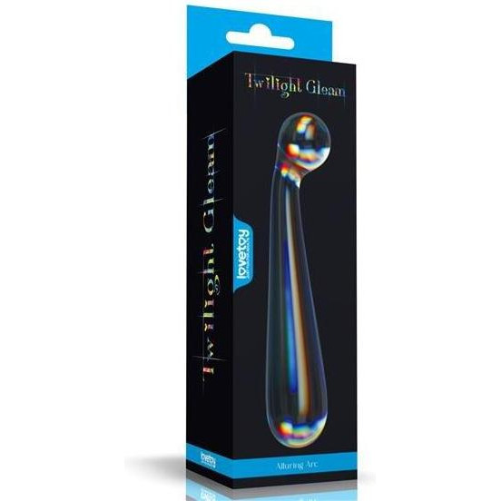 LoveToy Twilight Gleam Glass Dildo Alluring Arc (6452LVTOY1008) - зображення 1