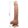 Baile Beautiful Encounter Dick Real Dildo 27cm Flesh (6603BW0740) - зображення 7