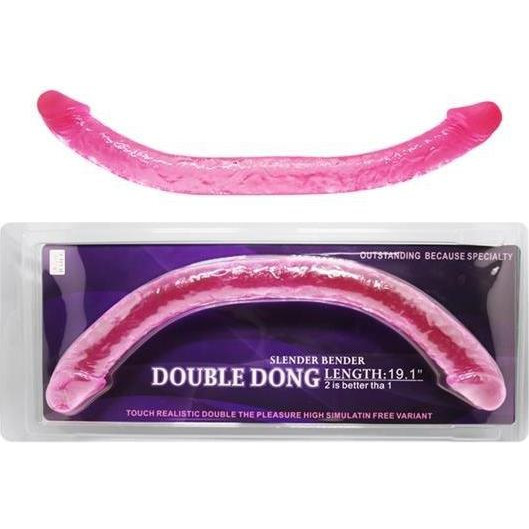 Baile Double Dong Pink Slender Bender 19.1" (6603BI0692) - зображення 1