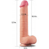 LoveToy 12" Nature Cock Flesh (6452LVTOY454) - зображення 9