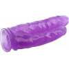 Chisa Novelties HiRubber Dildo 9.4 "Purple (6610CN00507) - зображення 4