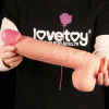 LoveToy 12" Nature Cock Flesh (6452LVTOY453) - зображення 9