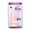 Chisa Novelties Ballsy Super Cock Jumbo Jack 6" Flesh (6610CN00690) - зображення 3