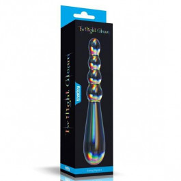   LoveToy Twilight Gleam Glass Dildo Rising Ripples (6452LVTOY1011)