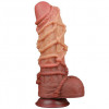 LoveToy Dual-Layered Silicone Cock With Rope 10.5" Flesh (6452LVTOY933) - зображення 2