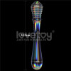 LoveToy Twilight Gleam Glass Dildo Twin Pleasures (6452LVTOY1012) - зображення 2