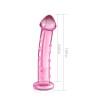 LoveToy Glass Romance 7.5 "Pink (6452LVTOY238) - зображення 2