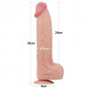 LoveToy Sliding-Skin Dual Layer Dong 14" Flesh (6452LVTOY937) - зображення 3