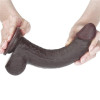 LoveToy Sliding-Skin Dildo Coffee 9'' (6452LVTOY461) - зображення 5