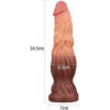 LoveToy 9.5" Nature Cock As Pic (6452LVTOY455) - зображення 3