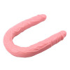 Chisa Novelties Hi-Basic Jelly Flexible Double Dong телесный 50,5 см (6610CN00109) - зображення 2