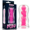 LoveToy Lumino Play Masturbator Pink Glow 6" (6452LVTOY960) - зображення 1