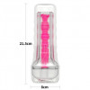 LoveToy Lumino Play Masturbator Pink Glow 8.5" (6452LVTOY961) - зображення 3