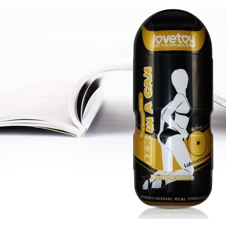 LoveToy Sex in a can Masturbator Flesh (6452LVTOY665) - зображення 1