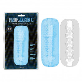   Chisa Novelties Prof.Jason C Palm Stroker No.2 Blue (6610CN01197)