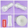 LoveToy Lumino Play Masturbator Crystal Ribbed (6452LVTOY829) - зображення 4