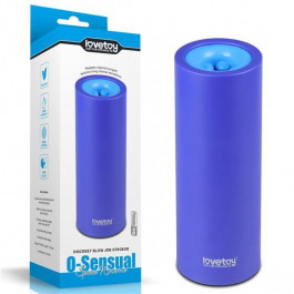   LoveToy O-Sensual Discreet Blow Job Stroker Blue (6452LVTOY667)