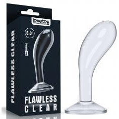   LoveToy 6.0" Flawless Clear Prostate Plug (6452LVTOY741)