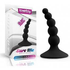   LoveToy LoveToy Анальная пробка Lure Me Beaded Butt Plug 4" (6452LVTOY184)